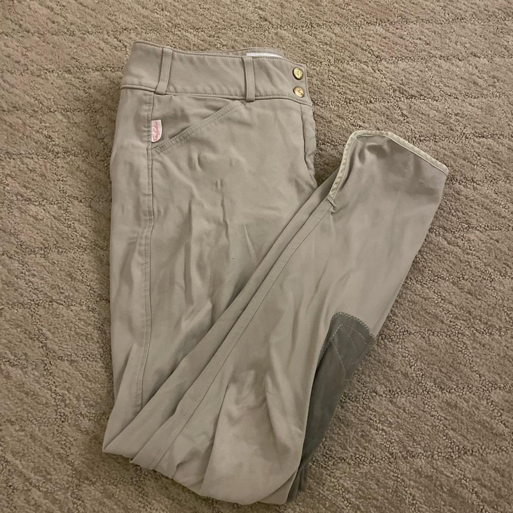 Tan Tailored Sportsman Equestrian Riding Breeches (Used)